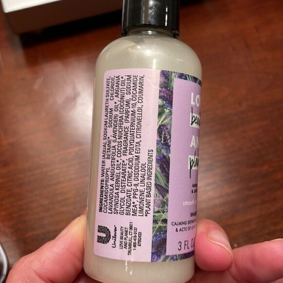 NWT Love Beauty and Planet Argan oil and lavender shampoo - Picture 4 of 5